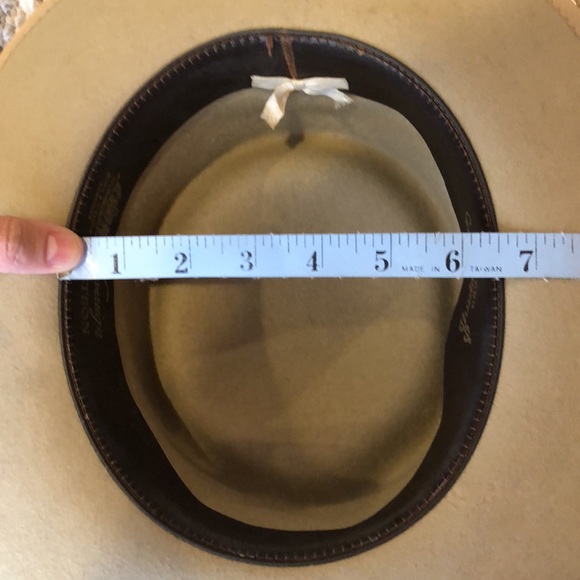 Vintage Stetson The Sovereign sz 6 7/8 approx Fur Felt!! - Picture 9 of 9